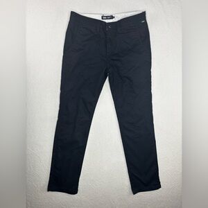 Vans authentic chino black slim fit men’s pants 32x30